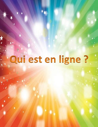 Qui est en ligne ?